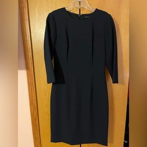 ANTONIO MELANI dark blue navy  Midi Dress